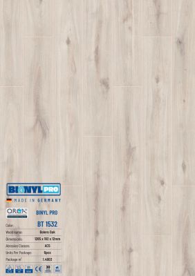 Sàn gỗ Binyl Pro BT1532 -12mm