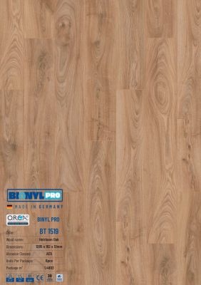 Sàn gỗ Binyl Pro BT1519 -12mm