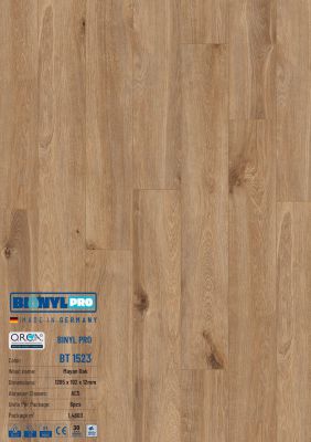Sàn gỗ Binyl Pro BT1523 -12mm