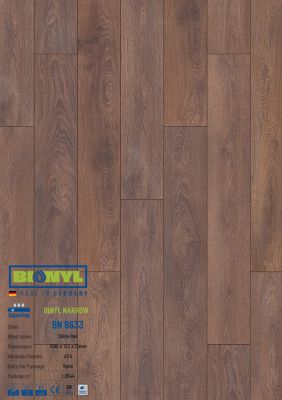 Sàn gỗ Binyl Narrow BN8633 – 12mm 