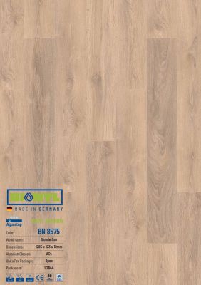 Sàn gỗ Binyl Narrow BN8575  – 12mm 