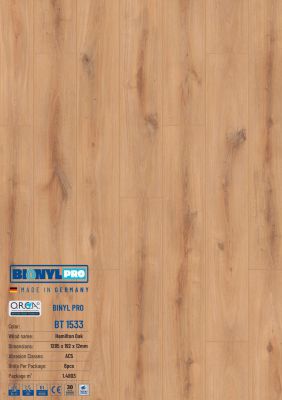 Sàn gỗ Binyl Pro BT1533 -12mm