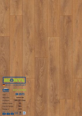 Sàn gỗ Binyl Narrow BN8573  – 12mm 