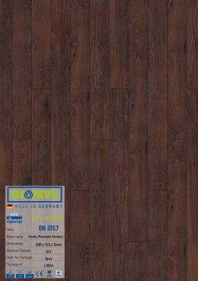 Sàn gỗ Binyl Narrow BN8157  – 12mm 