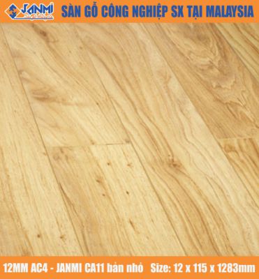 Sàn gỗ Janmi CA11- 12mm Bản Nhỏ