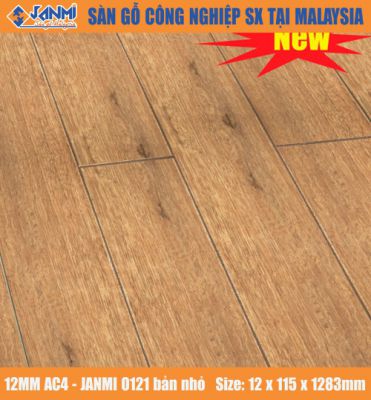Sàn gỗ Janmi O121- 12mm Bản Nhỏ