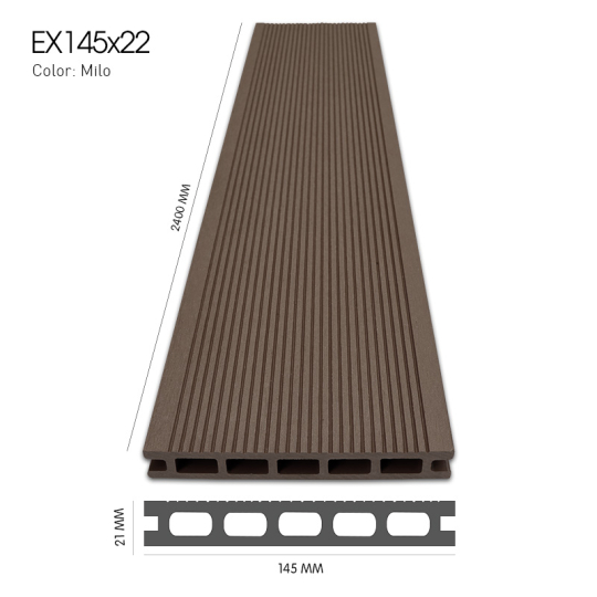 Gỗ nhựa ngoài trời EXWOOD